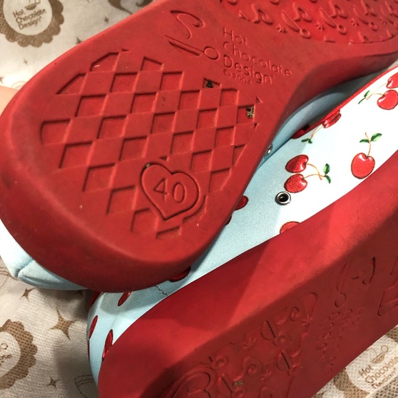 Cherry 🍒 Mary Jane Flats by Irregular Choices - Picture 8 of 16